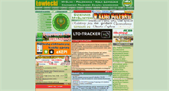 Desktop Screenshot of lowiecki.pl